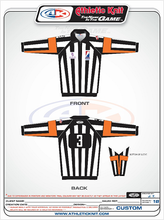 Custom Designed Referee Jerseys