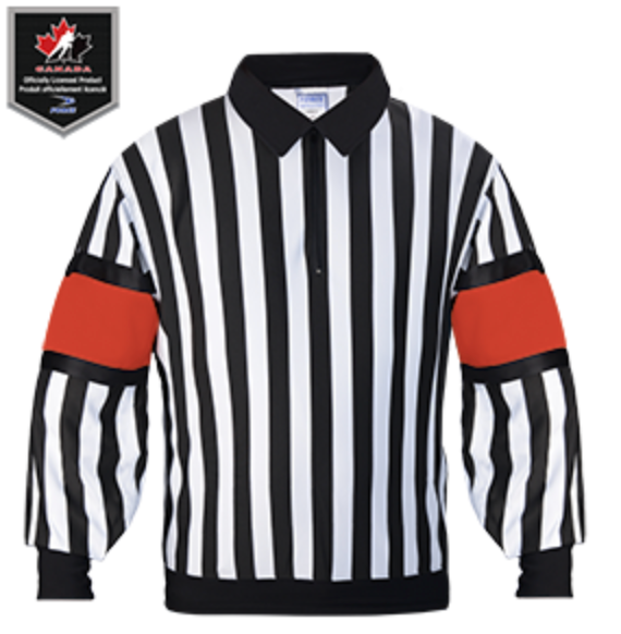 Red 2024 referee shirt