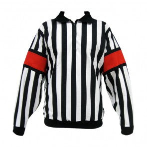 Referee Jersey with Sewn-In Arm Bands - Pro Quality