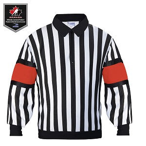 FORCE Womens Pro Style Referee Jersey with sewn-in arm bands